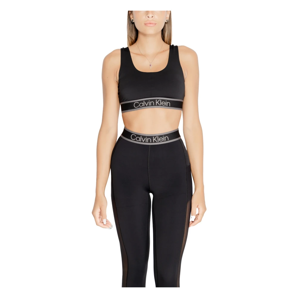 Calvin Klein Zwart Bedrukt Damesondergoed Black Dames