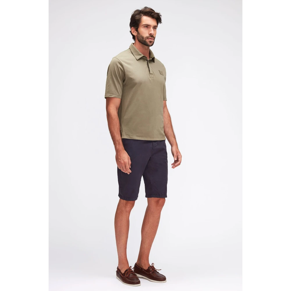 7 For All Mankind Shorts de sport décontractés pour hommes Blue Heren