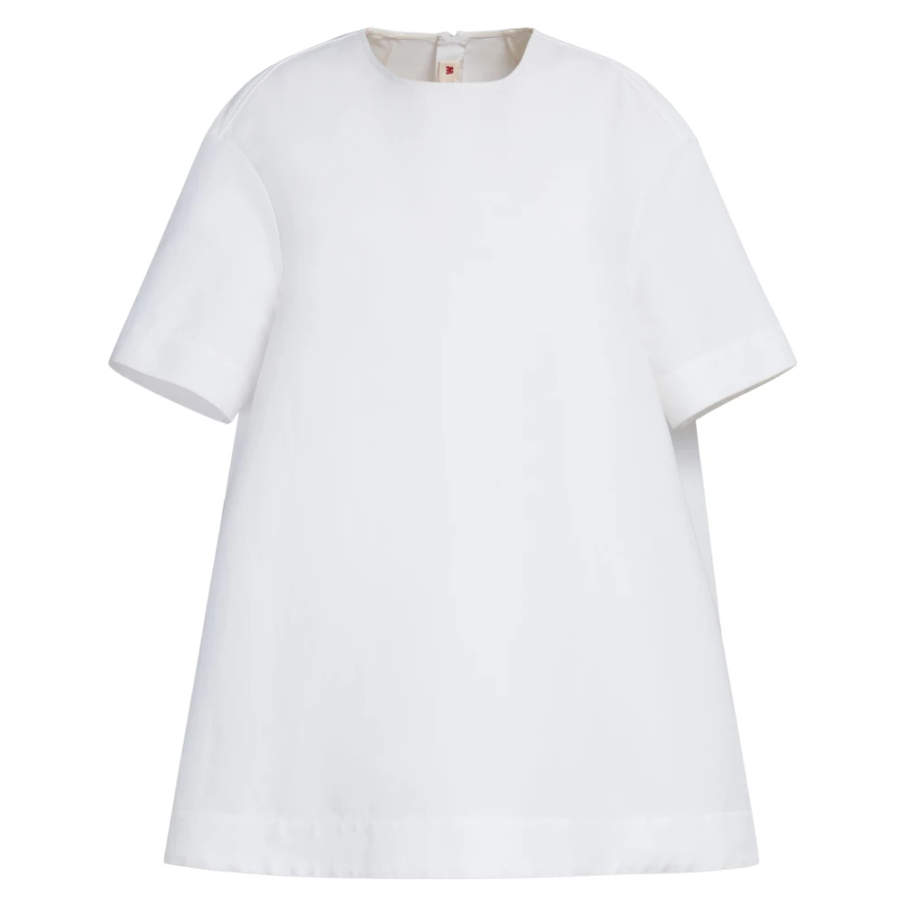 Marni Cady mini cocoon jurk White Dames
