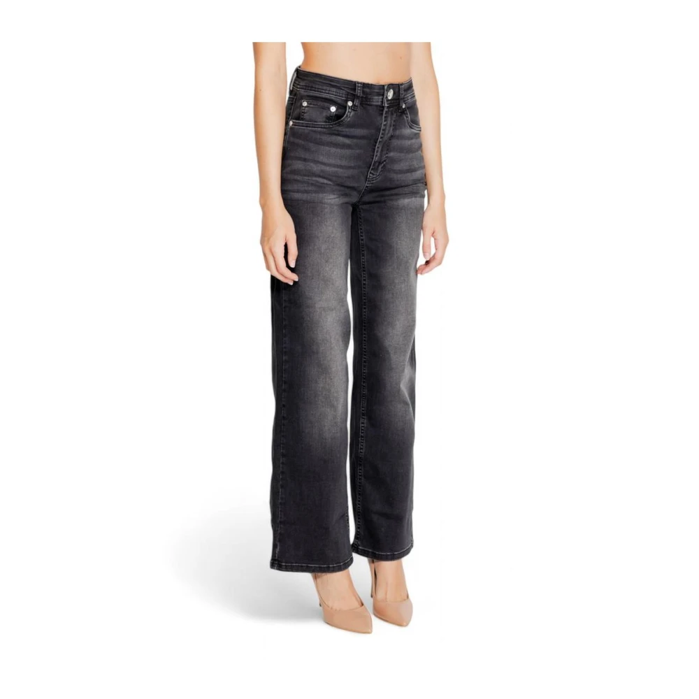 Street One Zwarte katoenen jeans met elastaan Black Dames