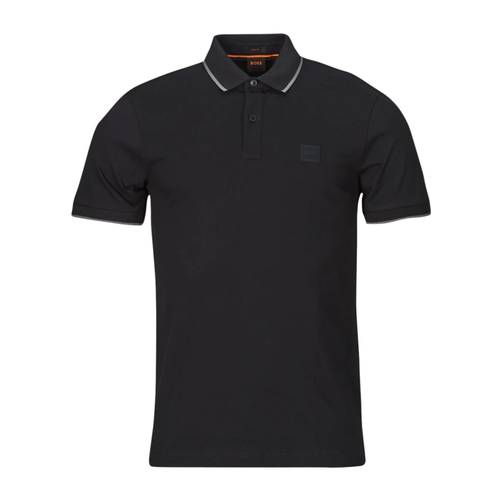 Hugo Boss Heren Polo Passertip Black Heren