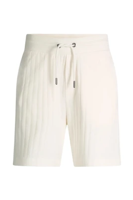 Texturerade bomullsshorts