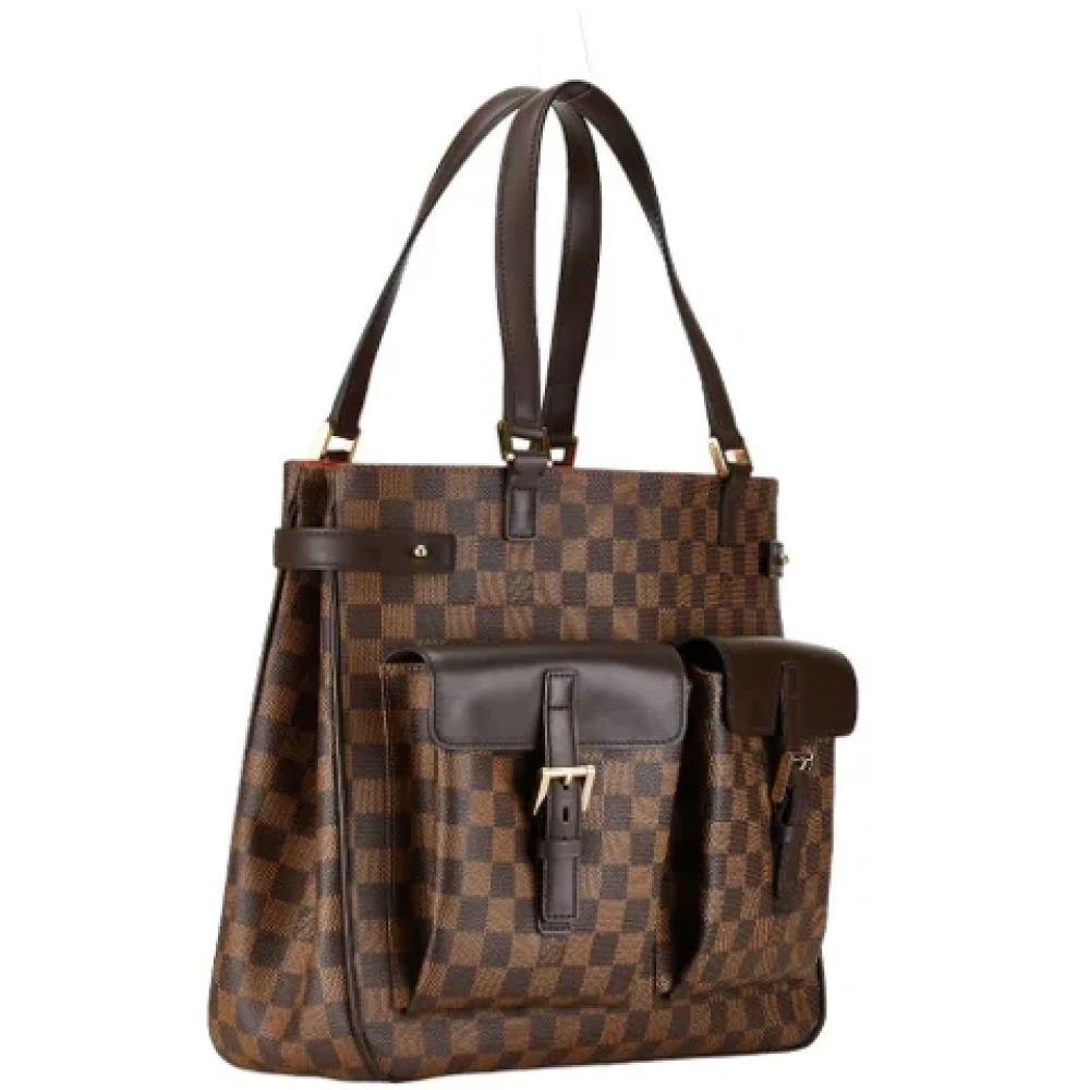 Louis Vuitton Vintage Pre-owned Plastic louis-vuitton-bags Brown Dames