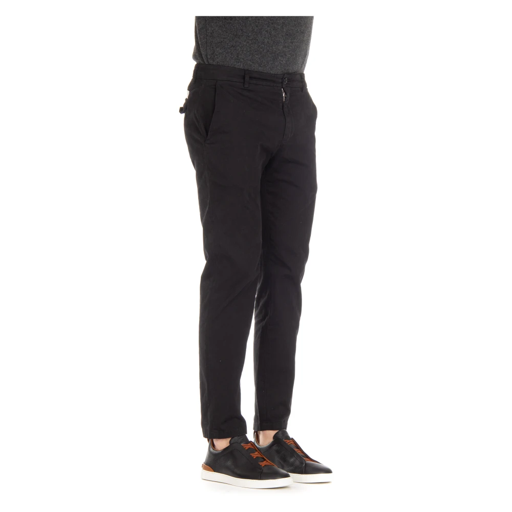 Department Five Zwarte Broek Stijlvol en Trendy Black Heren