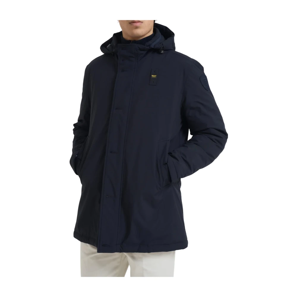 Blauer Mannelijk Blauw Jassen Heren, S, Jassen