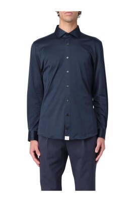 blue-button-up-shirt