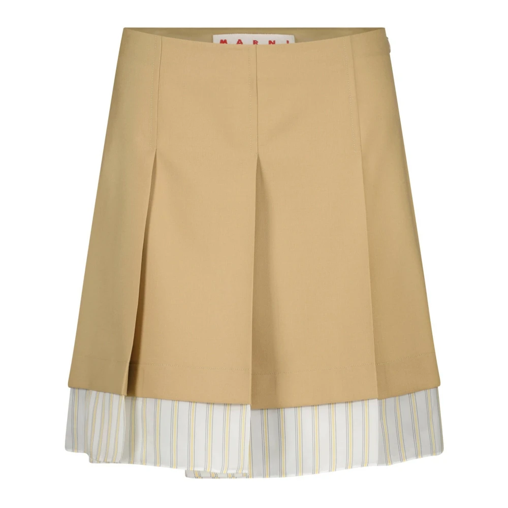 Marni Short Skirts Brown Dames