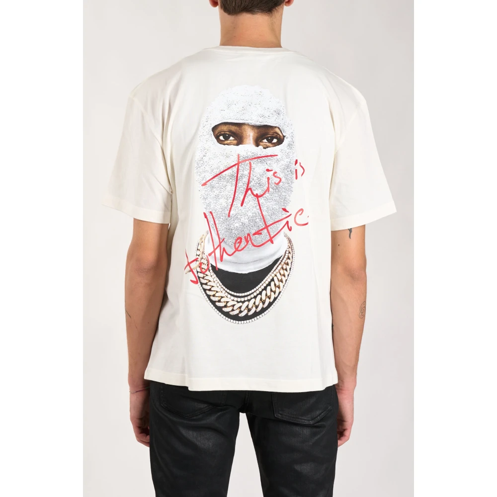 IH NOM UH NIT Authentiek T-shirt met voorlogo White Heren