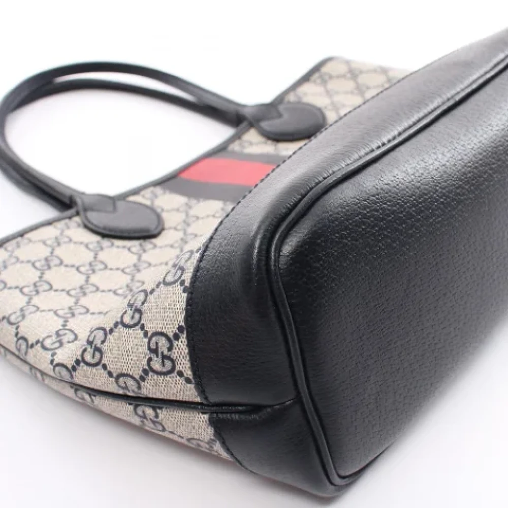 Gucci Vintage Pre-owned Canvas gucci-bags Black Dames