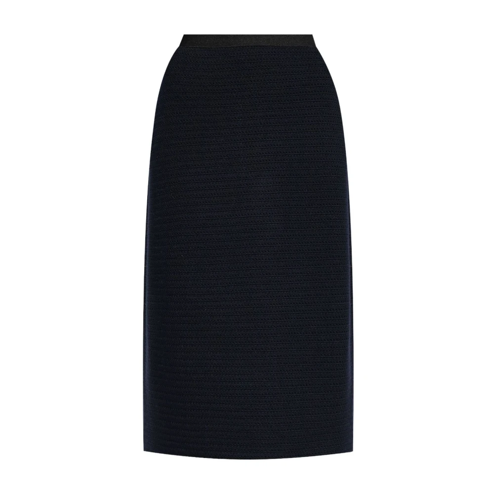 Fabiana Filippi Navy Midi Rok Black Dames