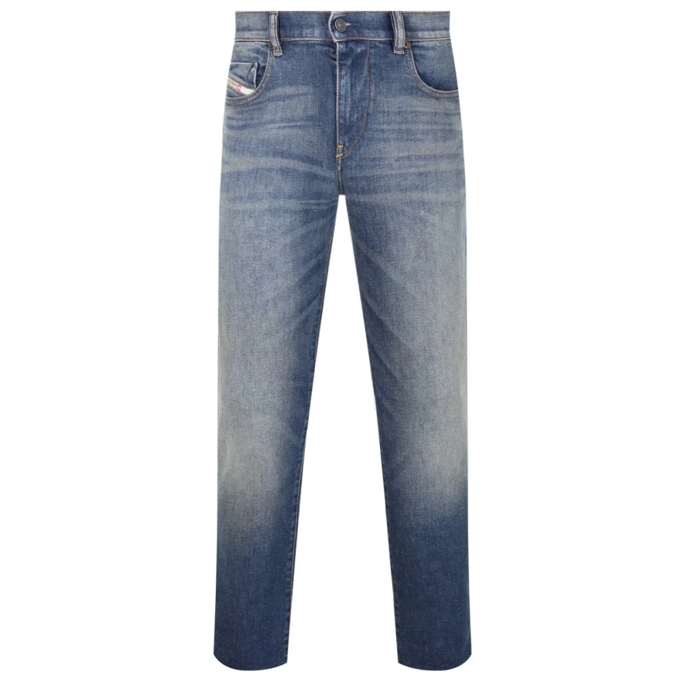 Diesel Men's Blue Slim Fit Jeans, W32, 5-Pocket Jeans D-Strukt 2019