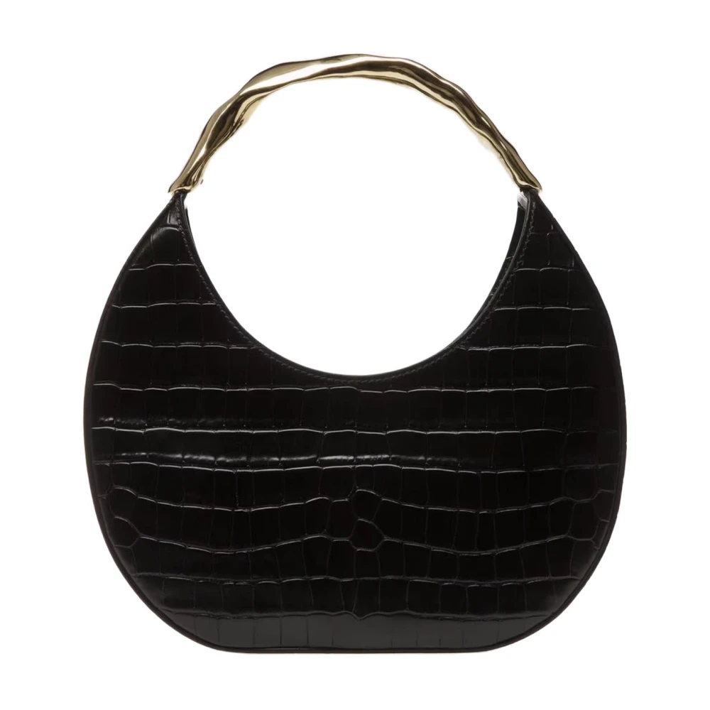 Bally Leren schoudertas Black Dames