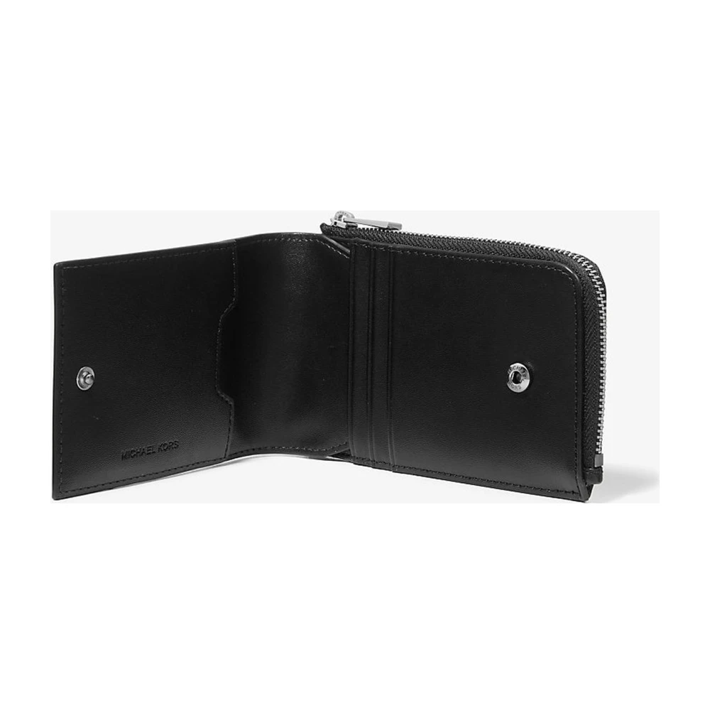 Michael Kors Varick Lederen Portemonnee Black Heren