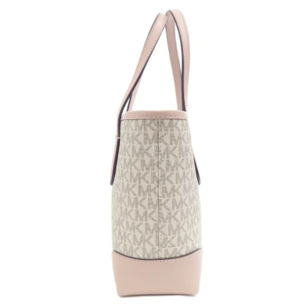 Michael Kors Pre-owned Fabric totes Beige Dames