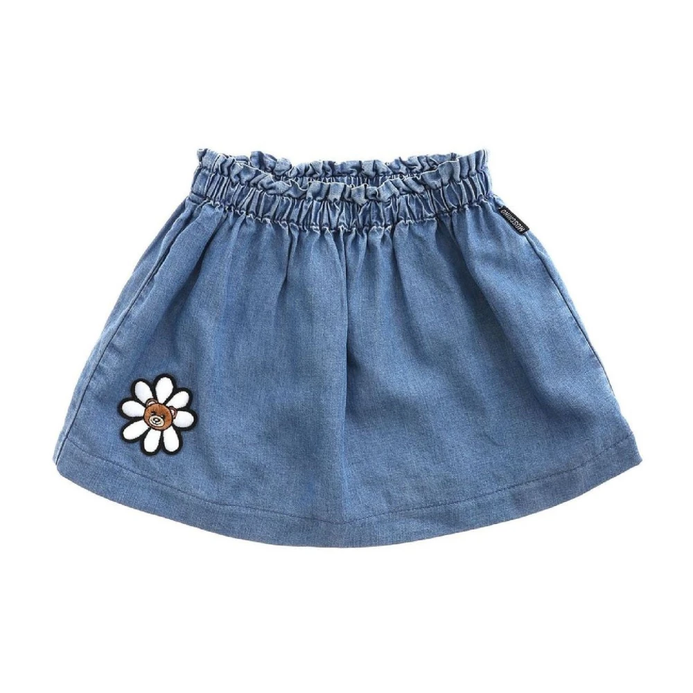 Moschino Women's Blue Midi Skirt Mdj00zl0e0540023