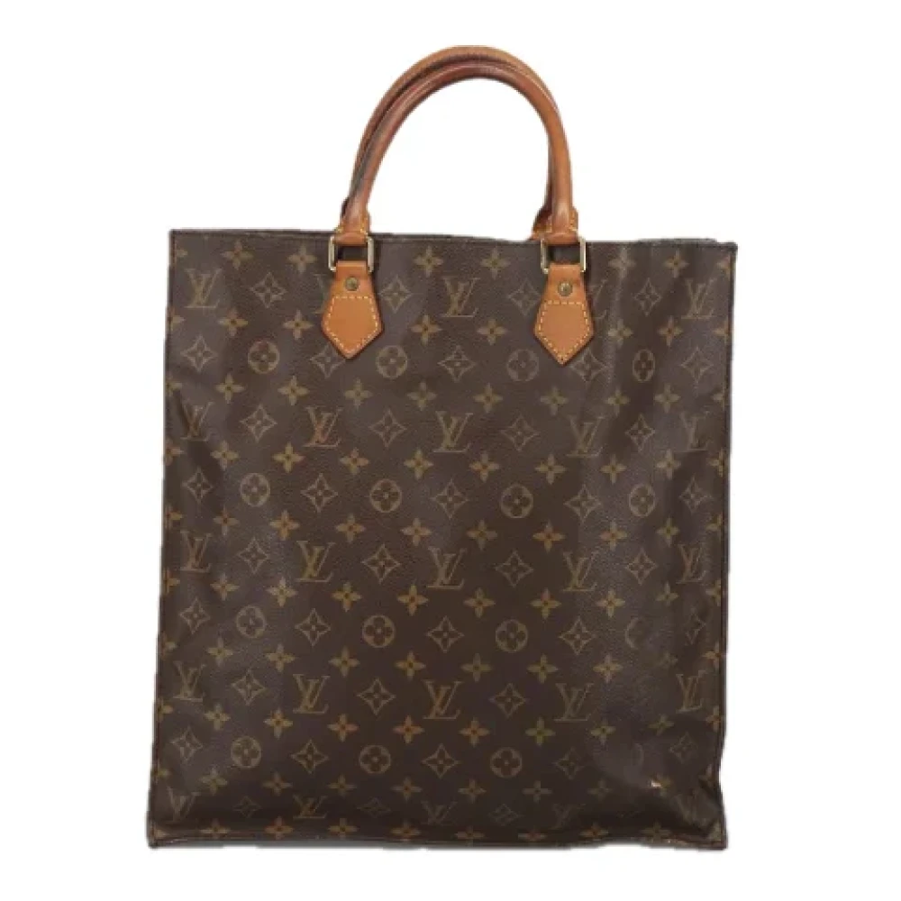 Louis Vuitton Vintage Pre-owned Canvas handbags Brown Dames