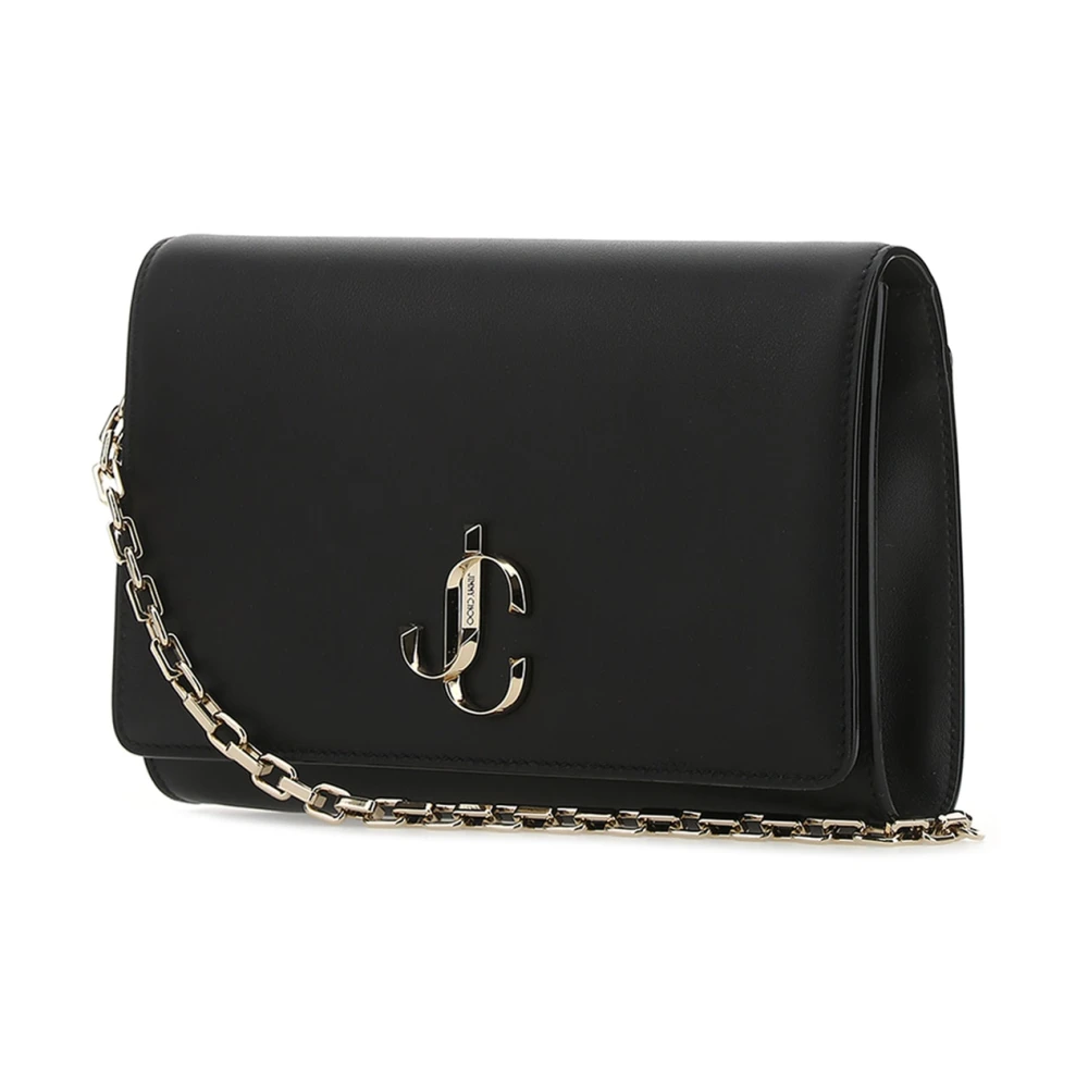 Jimmy Choo Stijlvolle Clutch Pochette Tas Black Dames