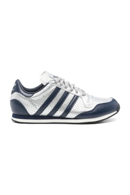 silver-perforated-sneakers-lace-up-rubber-sole