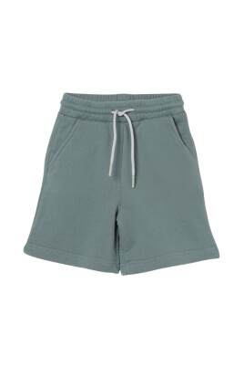 green-drawstring-kids-shorts