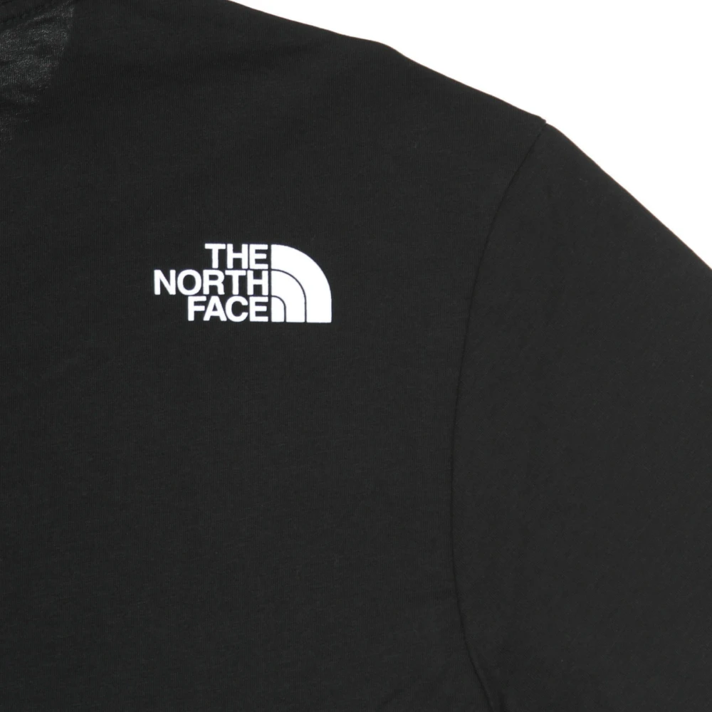 The North Face Zwarte Standaard Tee Streetwear Black Heren