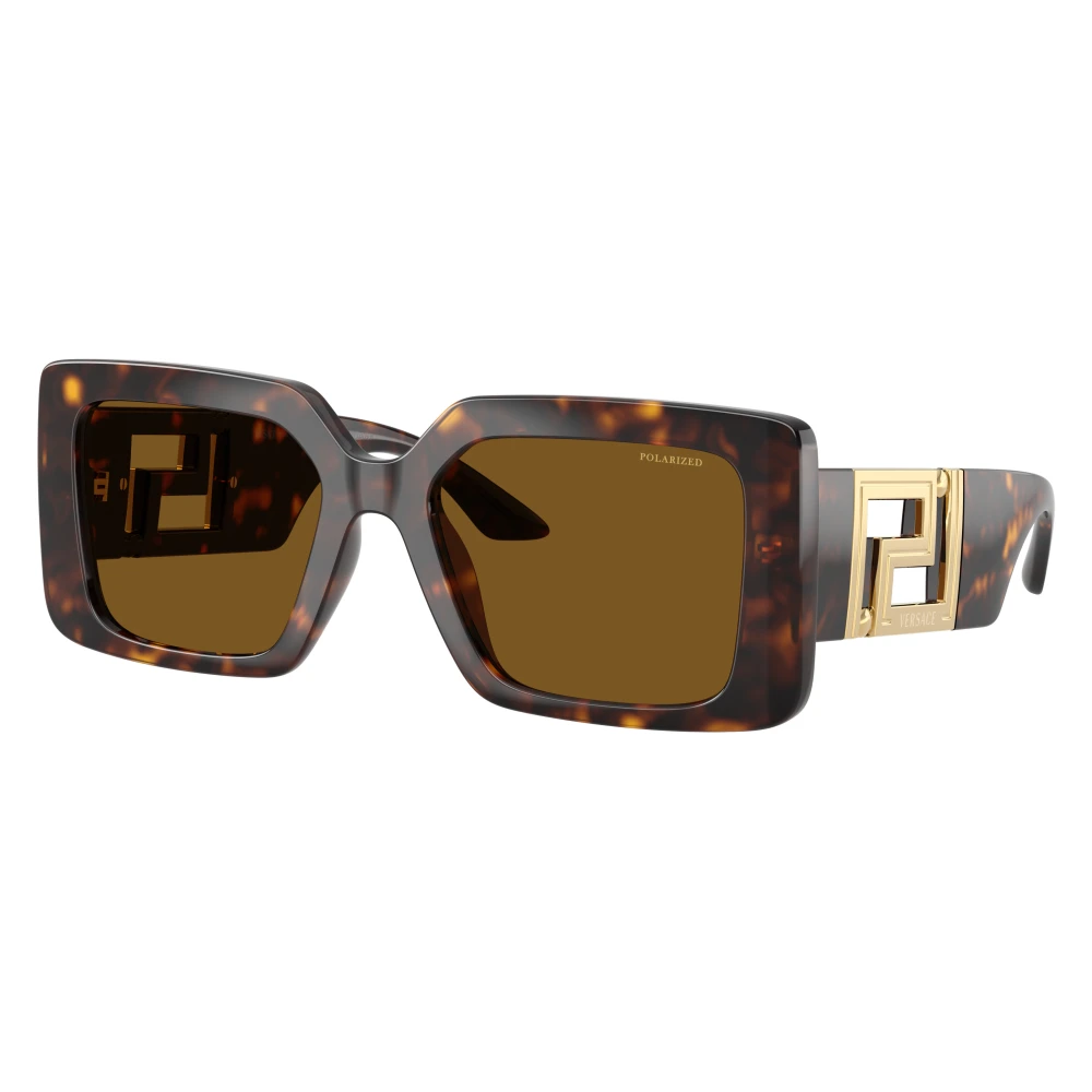Versace Unisex Brown Ve4505u Sunglasses - Sunglasses - 55 Mm - Accessories