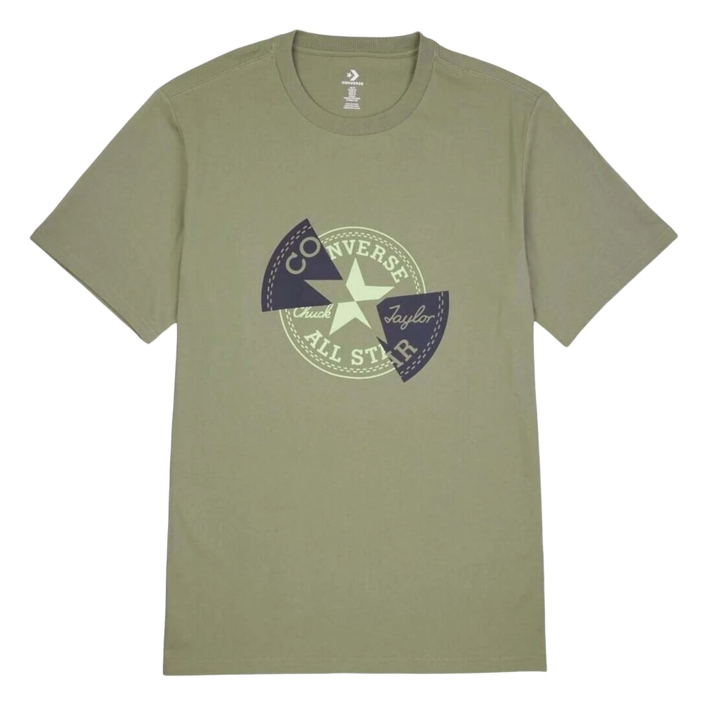 Converse Chuck Patch Distort Mossy Sloth T-shirt Green Heren