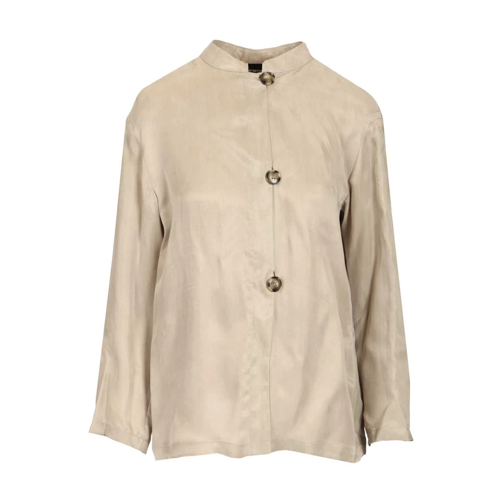 Emporio Armani Donna Beige Camicette L, New,