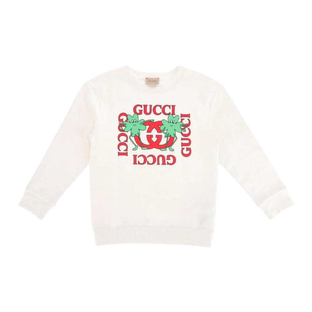 Felpa sale gucci bianca