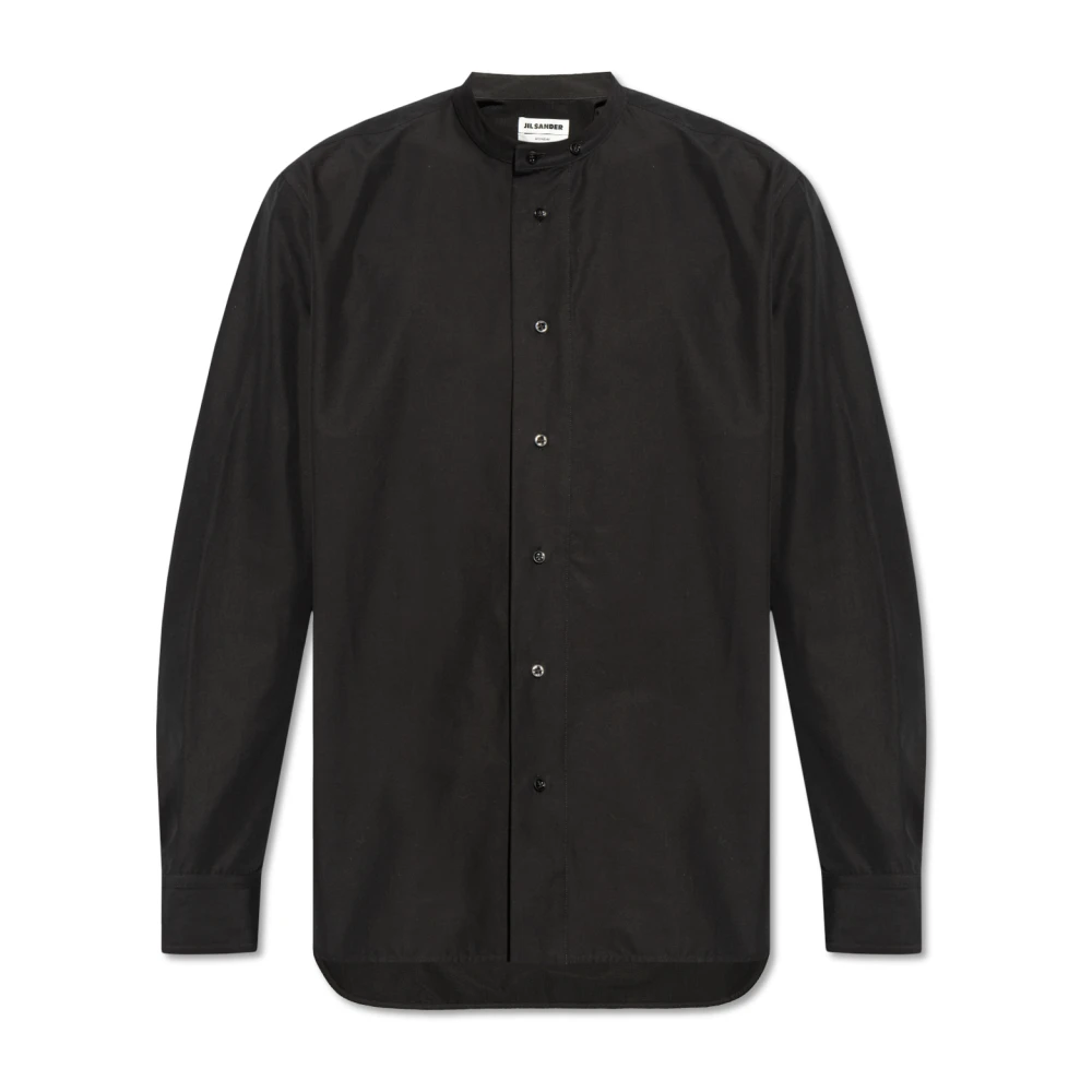 Jil Sander Maandagavond shirt Black Heren