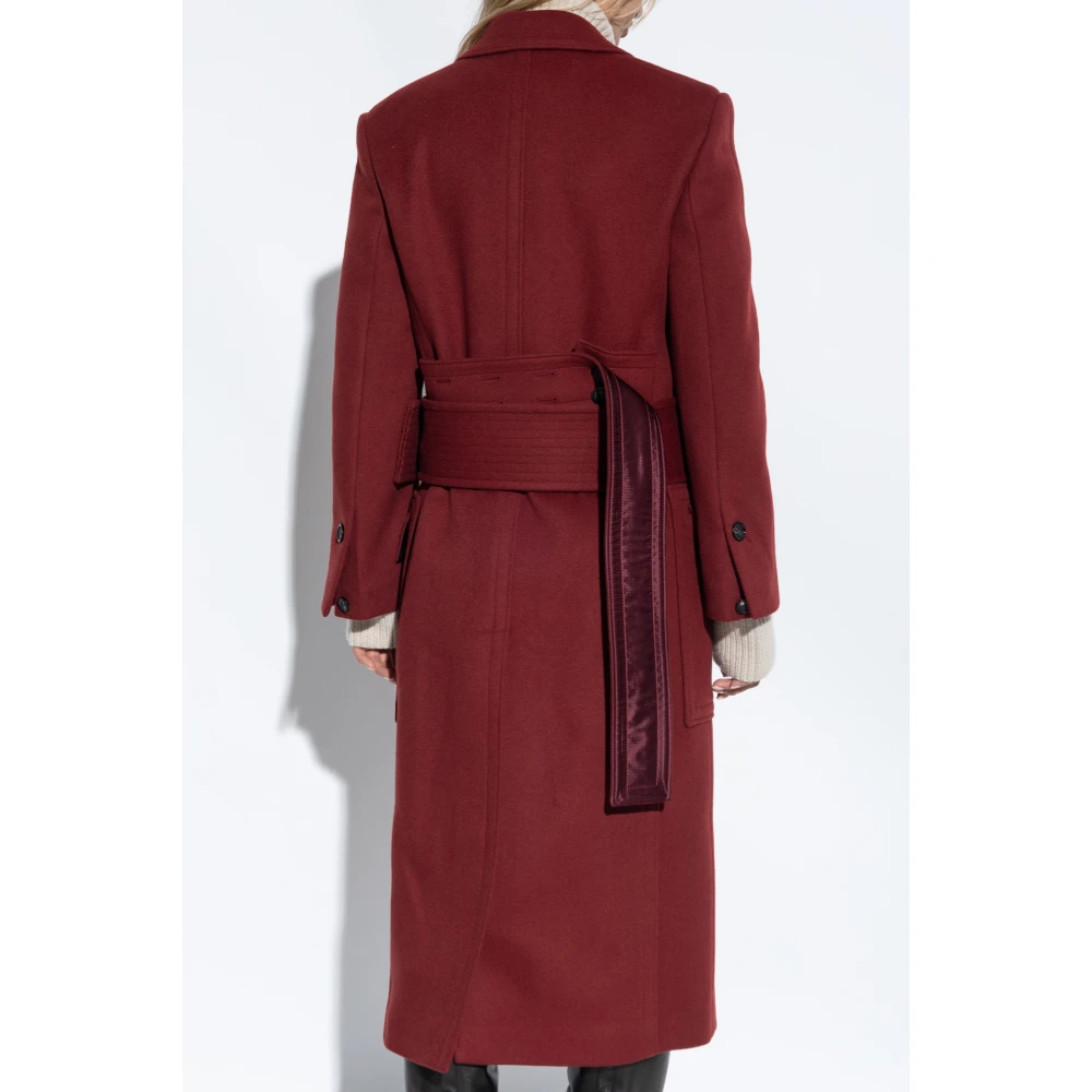 Salvatore Ferragamo Wollen jas Red Dames