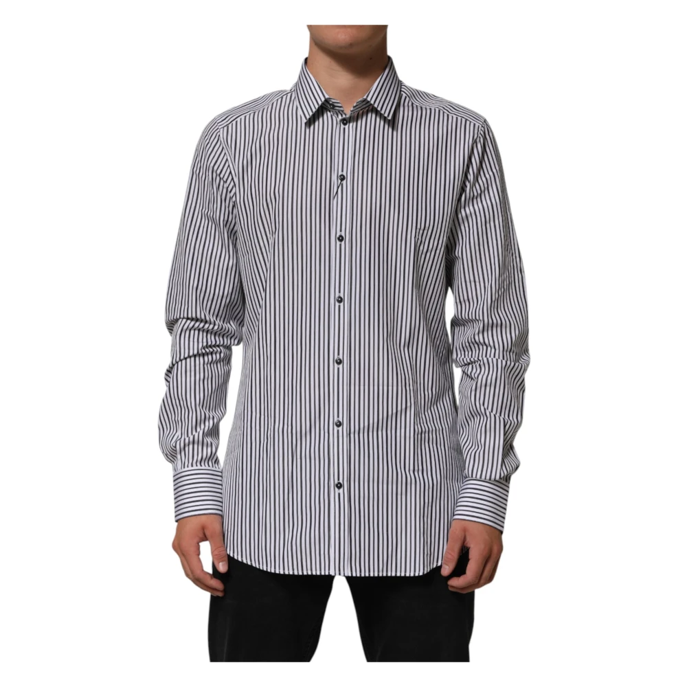 Dolce & Gabbana Men's Gold Dress Shirt