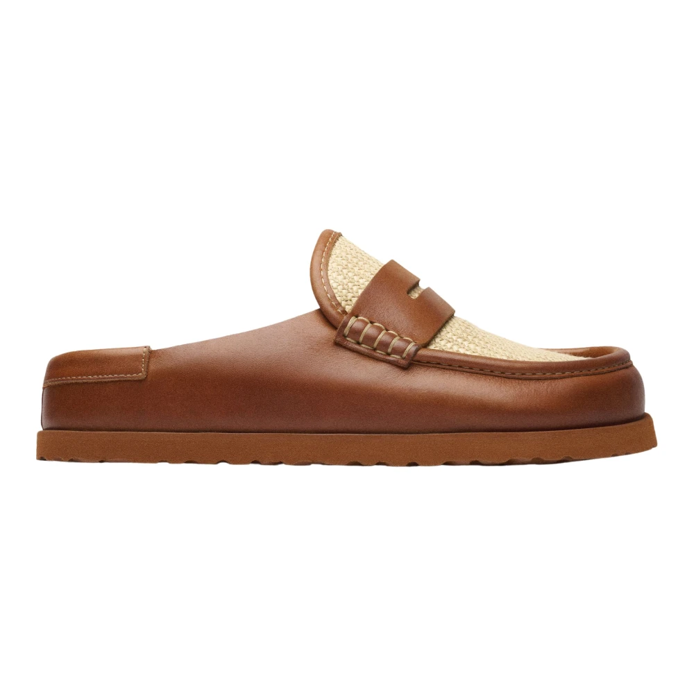 Birkenstock , Mules, Female, Brown, 3 Uk, Naples Wrapped Canvas