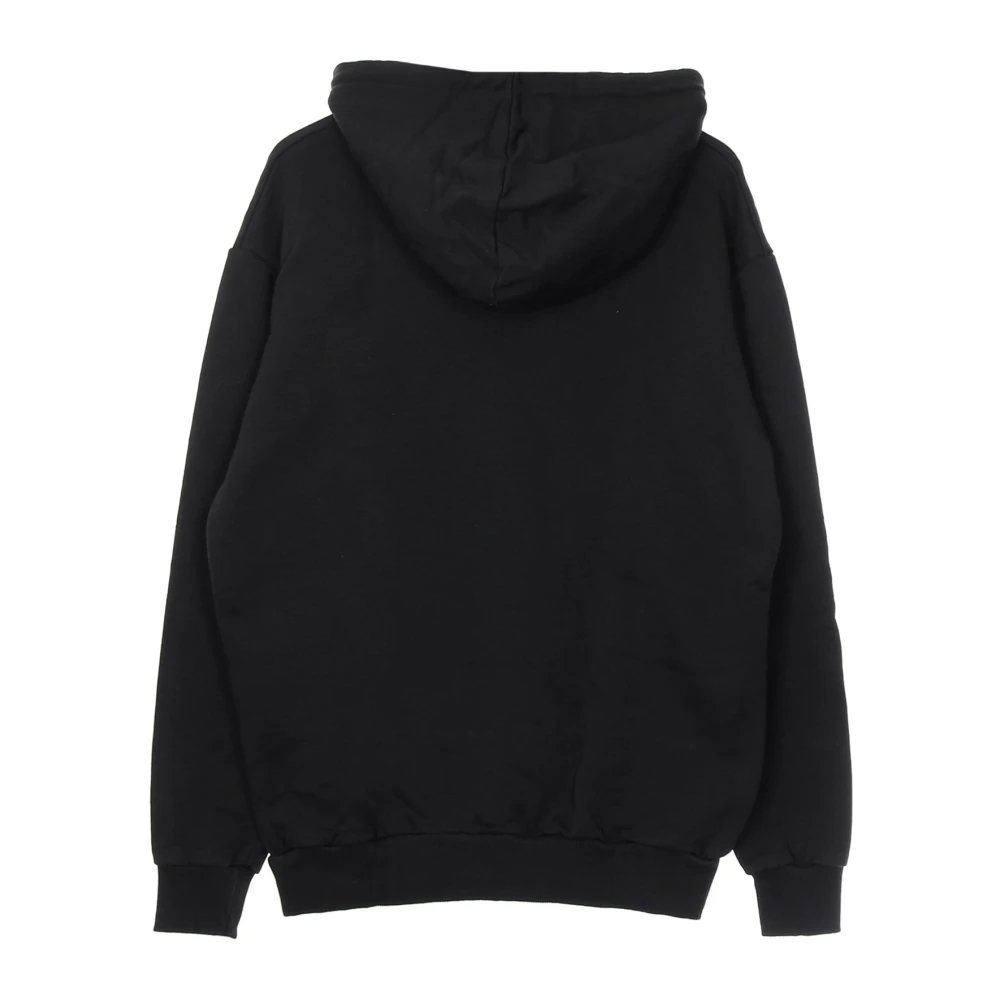 Kangol Zwarte Lichtgewicht Hoodie met Lange Mouwen Black Heren