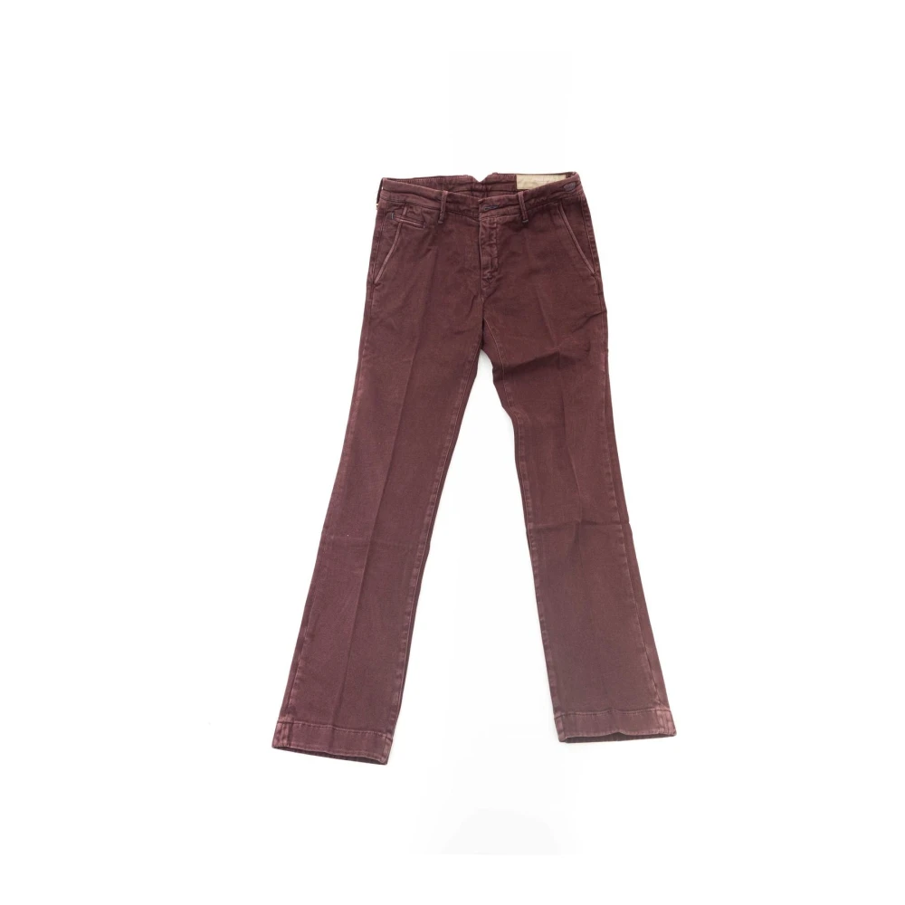 Jacob Cohën Comfort Chino Broek Red Heren