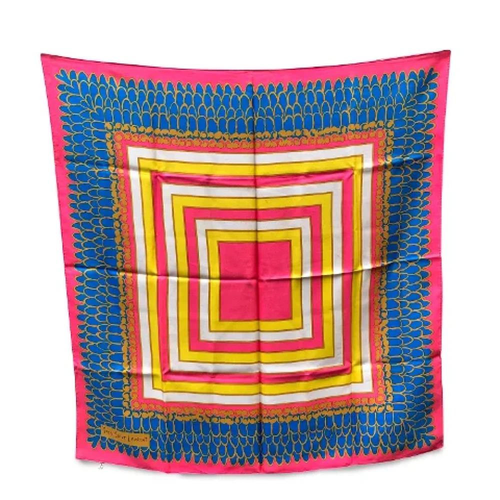 Yves Saint Laurent Vintage Pre-owned Silk scarves Multicolor Dames