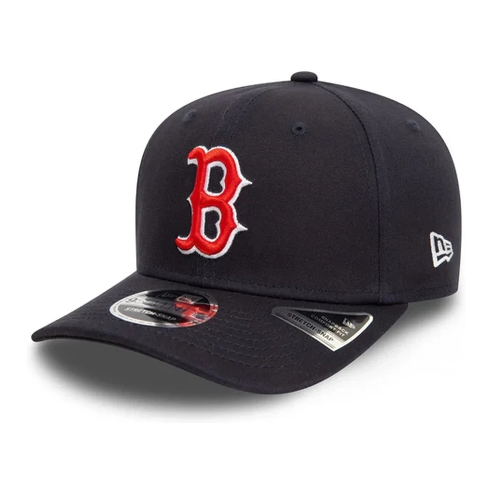 new era Red Sox Baseball Cap Navy Blue Black Heren