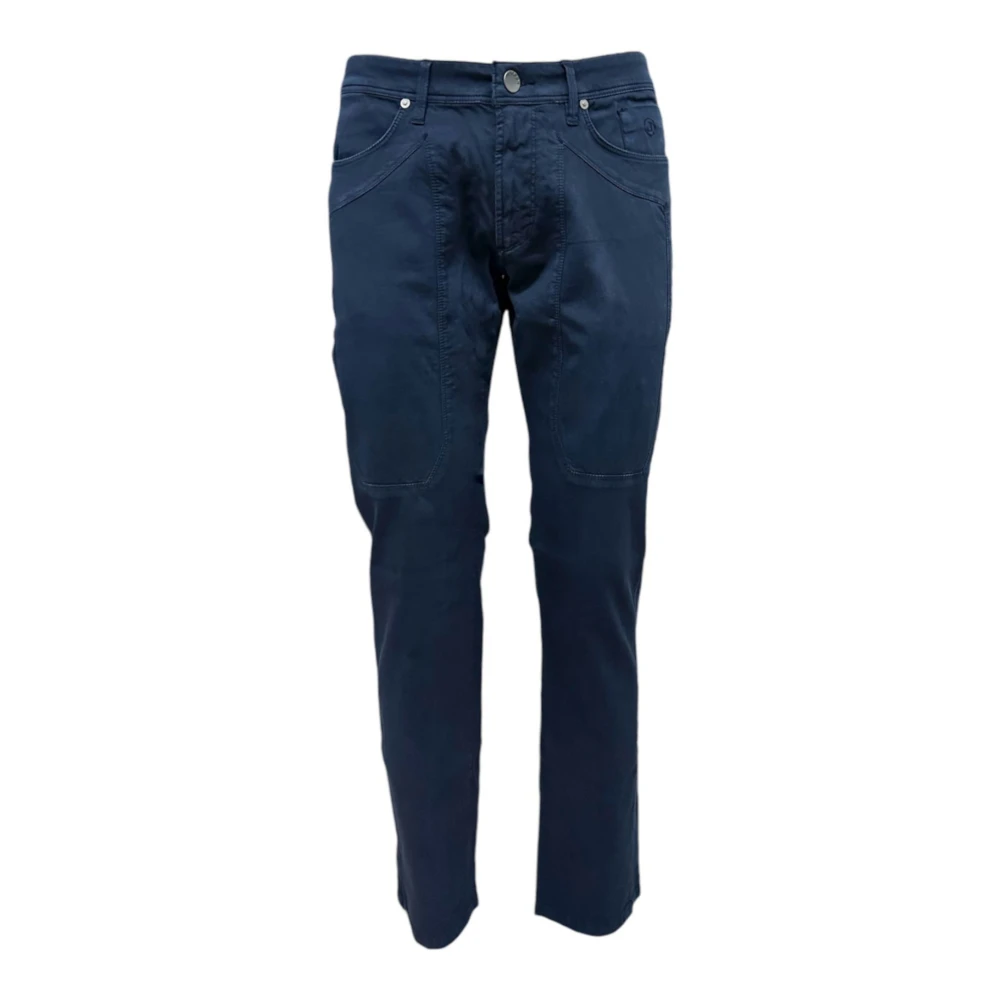 Jeckerson Slim Fit 5-Zak Blauwe Broek Blue Heren