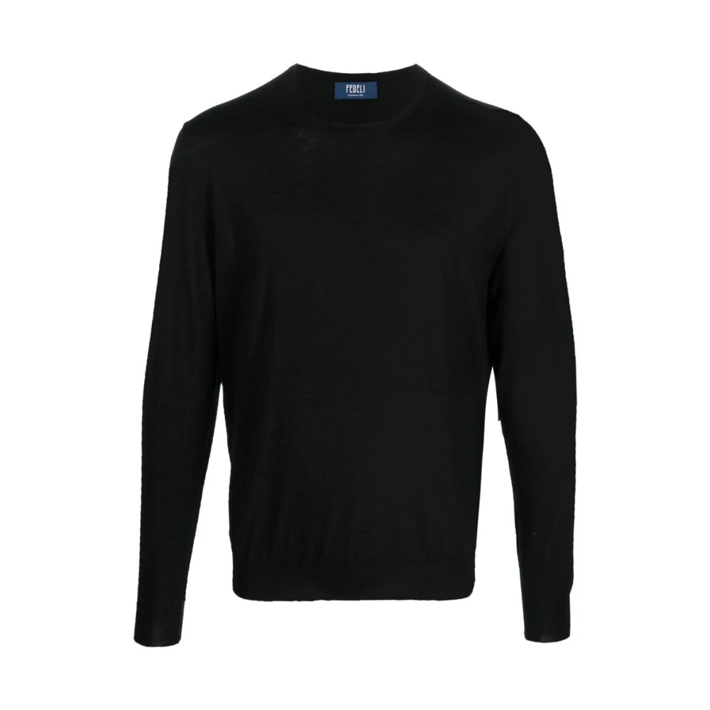 Knitwear > Round-neck Knitwear - - Fedeli - Modalova