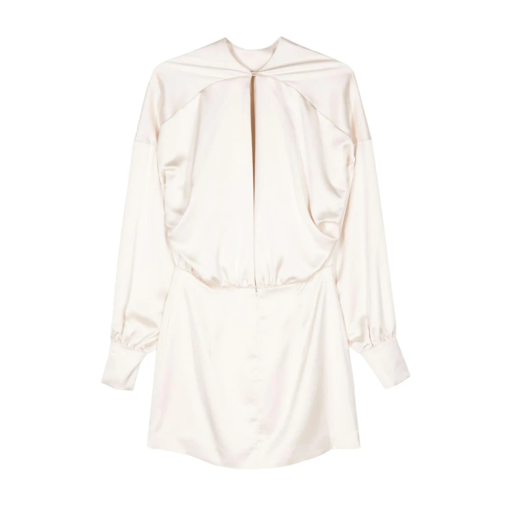 Andamane Witte Jurk Aw24 Damesmode White Dames