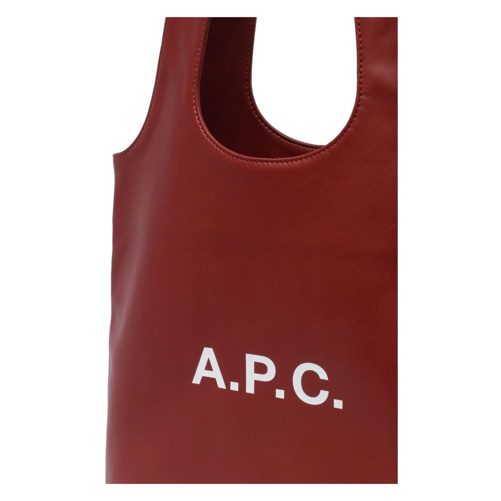 A.p.c. Rode tassen met grote handvatten Red Dames
