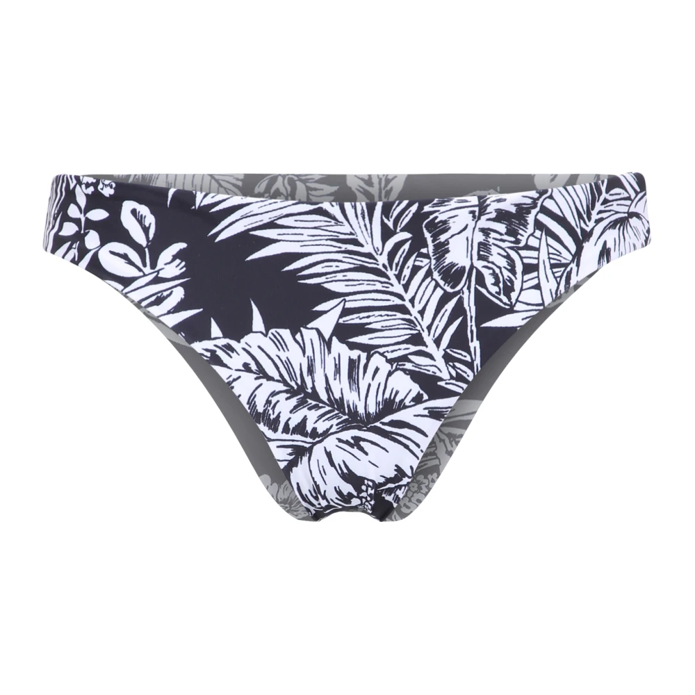 Palm Angels Zwarte Jungle Print Bikini Broekje Black Dames