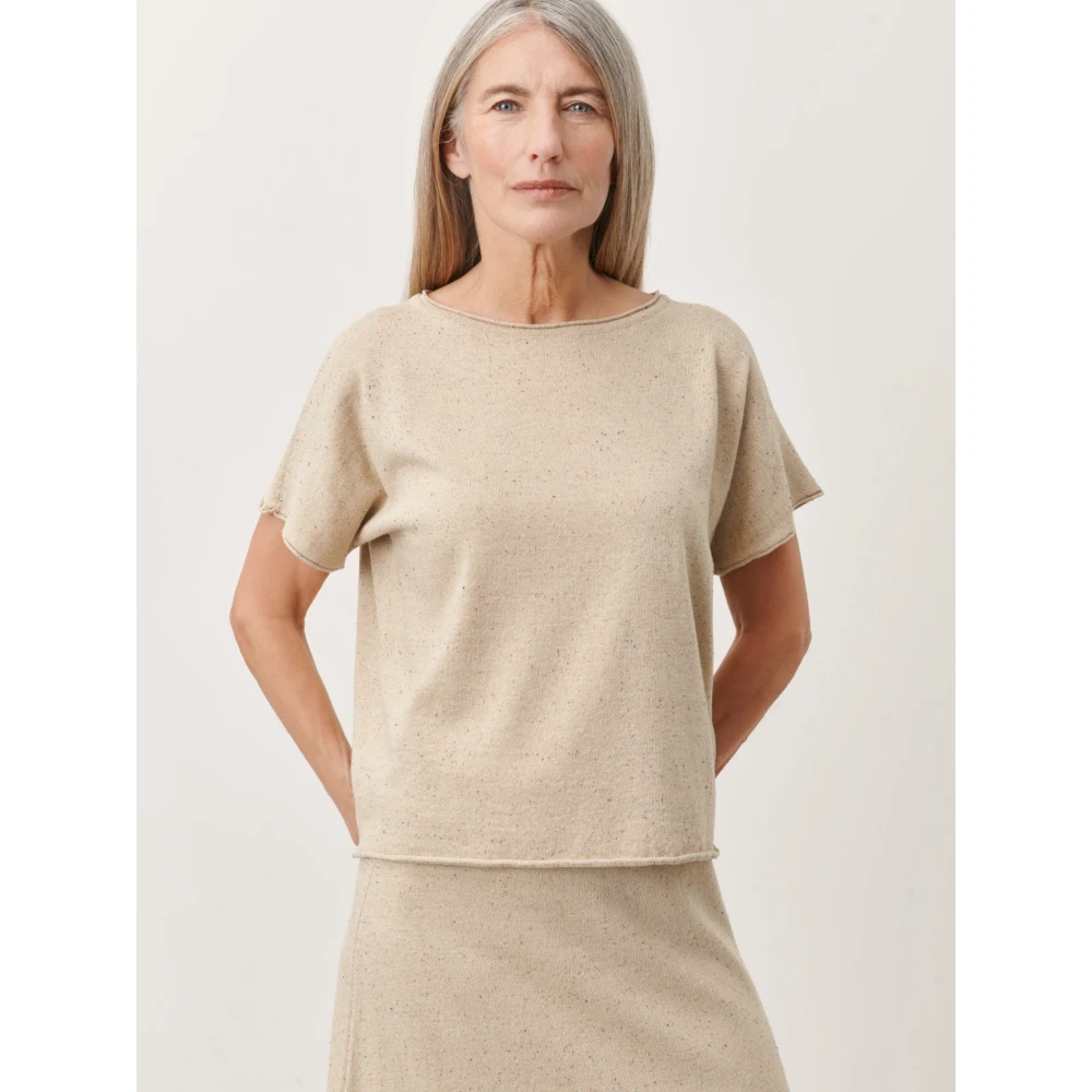 Jane Lushka T-Shirts Beige Dames