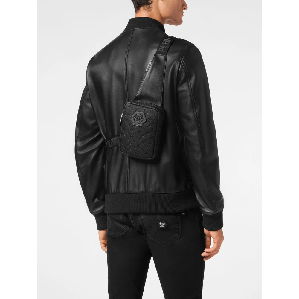 Philipp Plein Stijlvolle Crossbody Tas Black Heren