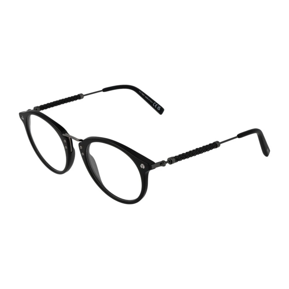 Tod's Men's Black Sunglasses, One Size, Round Acetate Optical Frames