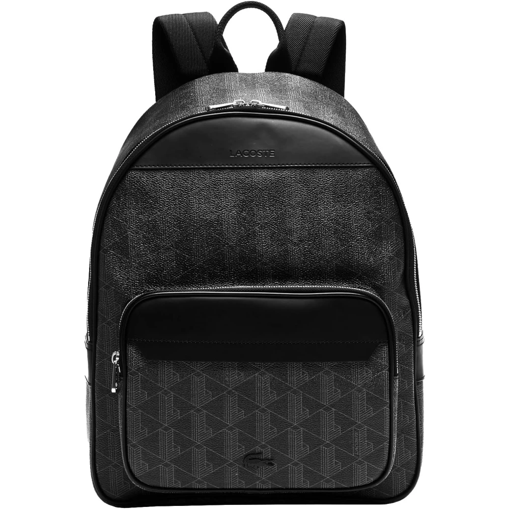 Lacoste Uomo Nero Borse, Taglia Unica, New,