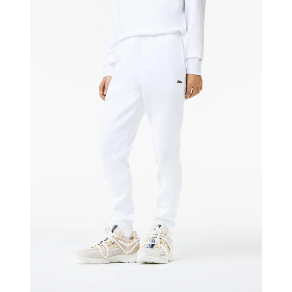 Lacoste Heren Witte Trainingsbroek White Heren