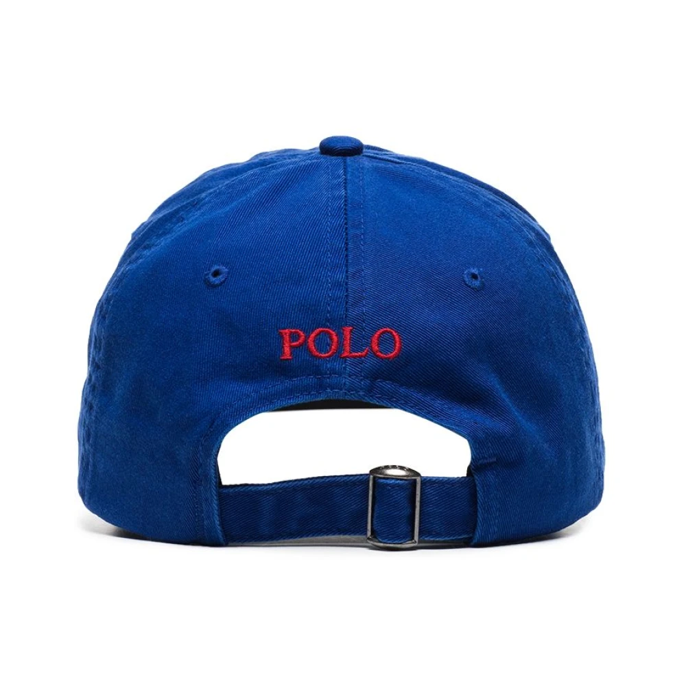 Polo Ralph Lauren Blauwe Stijlvolle Hoeden Collectie Blue Heren