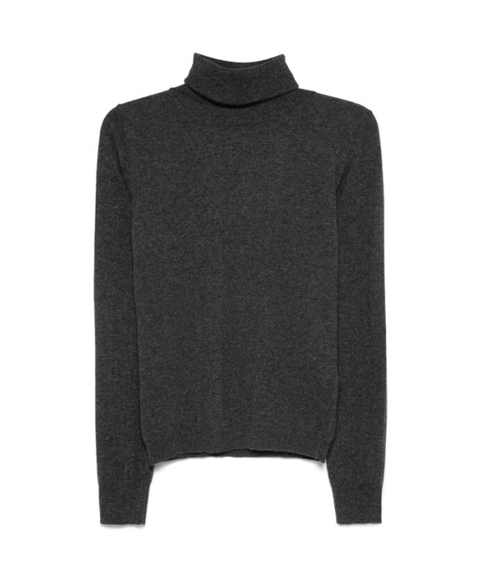 pull-col-roule-en-tricot-gris