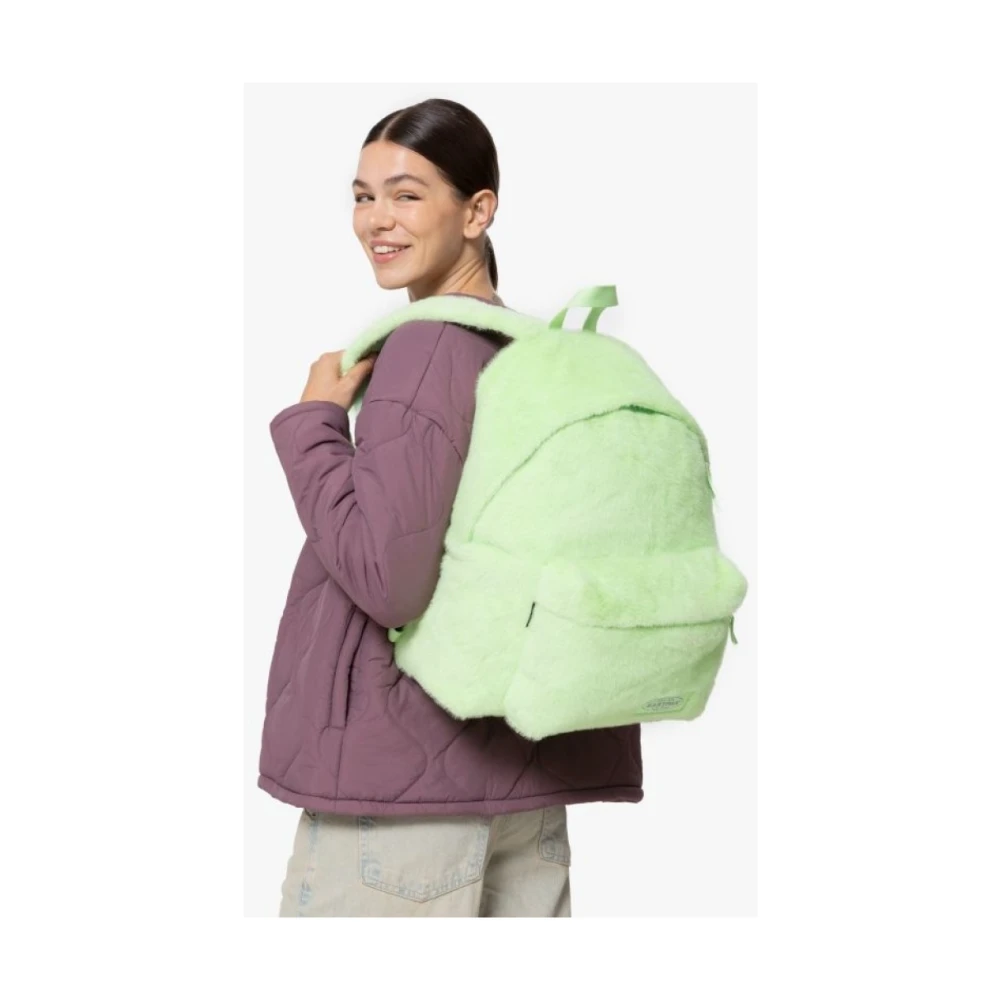 Eastpak Fuzzy Gewatteerde Rugzak Green Dames