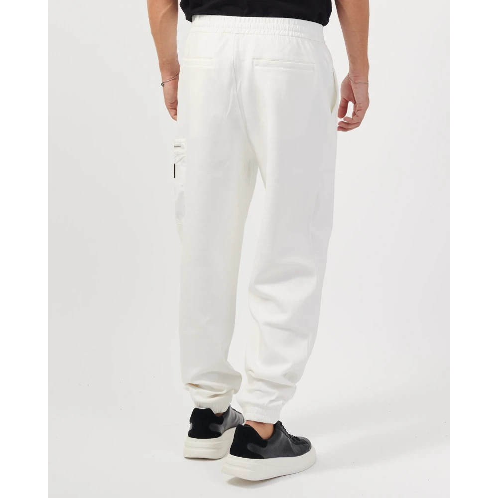 Armani Exchange Witte Broek met Zijzak met Rits White Heren